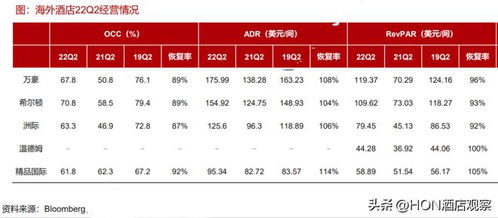 海外酒店旅游業績 盈利能力全面碾壓國內 防疫政策的影響顯著